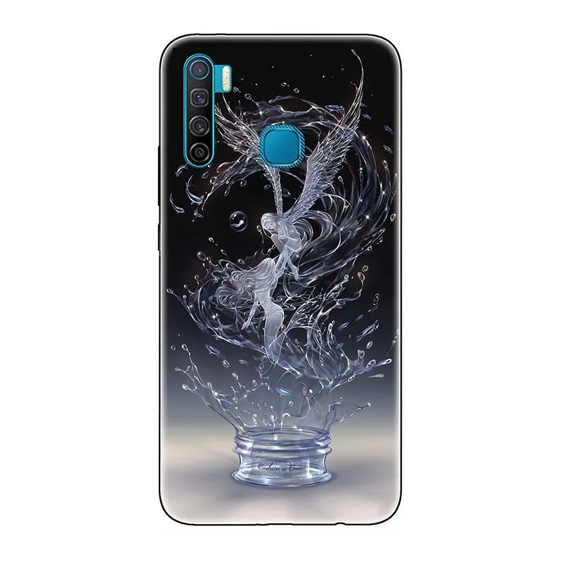 A01 TPU+ PC чехол для телефона s, для Infinix S5, горячая Распродажа, S5 X652, 6,6 дюймов, чехол с рисунком розы, волка, чехол из ТПУ+ PC, задняя крышка, Funda Para - Цвет: A01
