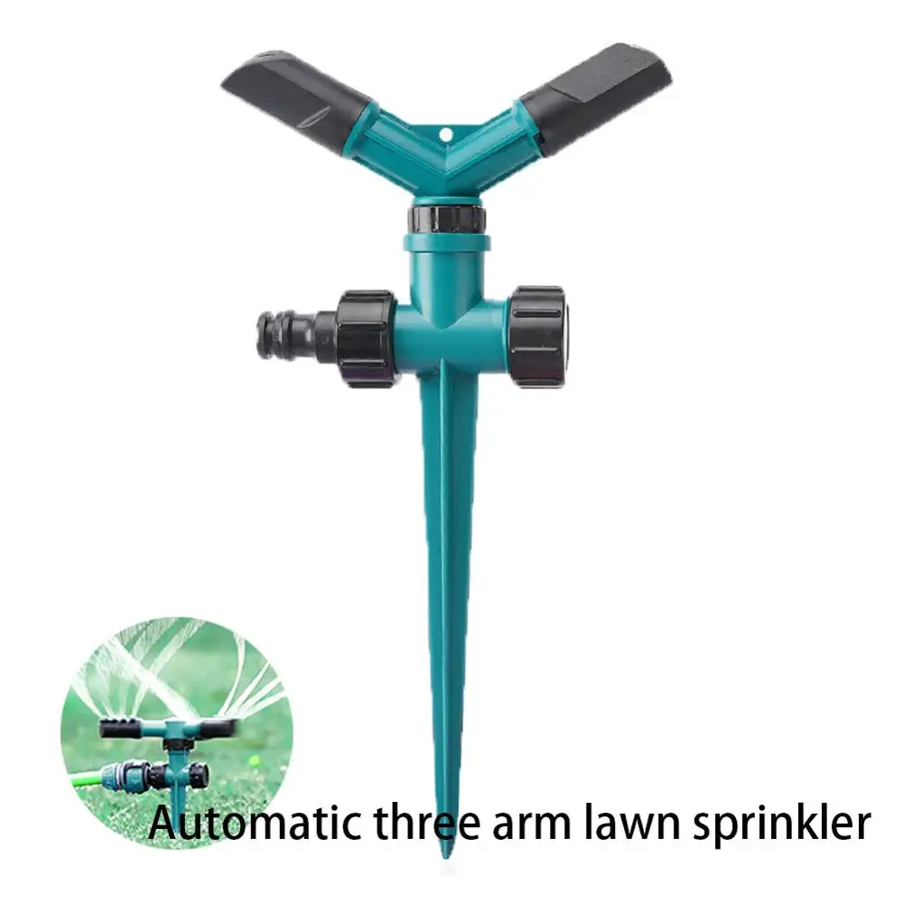 Portable 360 Degree Rotating Lawn Sprinkler Yard Watering Irrigation