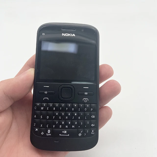 second hand iphone Nokia E5 Refurbished Original Unlocked Nokia E5 5MP Camera 3G network Russian keyboard Russian languge cell phones refurbished samsung phones Refurbished Phones