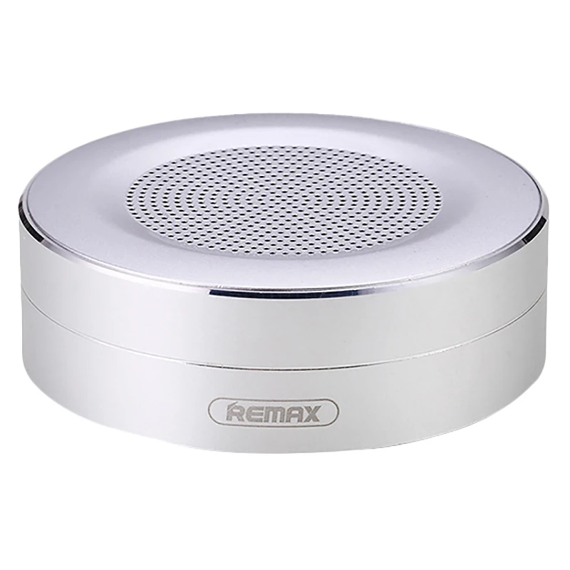 ABKT-remax Hifi портативный Bluetooth динамик беспроводной Bluetooth портативный динамик подходит для проса huawei Iphone Oppe Vivo an - Цвет: Silver