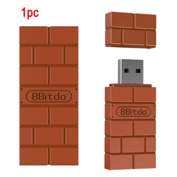 

8 Bitdo Portable Wireless Bluetooth Gamepad Receiver USB Switch Adapter Games Joystick Gamepad Accessories for Windows MACOS
