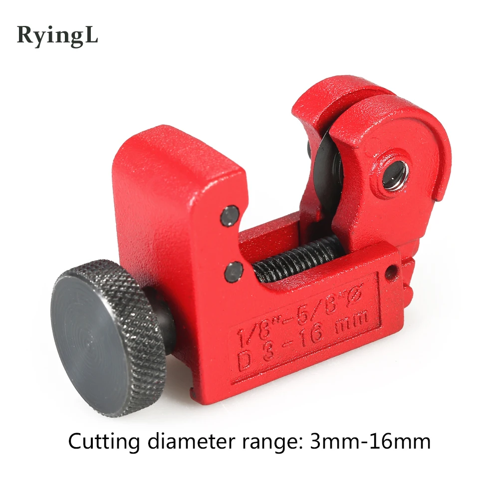1/8"-5/8"(3-16mm) Mini Copper Aluminum Iron Metal Tube Tubing Slice Cutter Pipe Knife Cut Plumbing Tool Shear