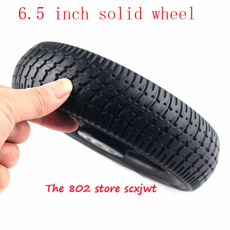 High quality 6.5 inch Hubs and tyres solid wheel 6.5''tire wheel for Electric Scooter Smart Folding Electric Balancing Vehicle