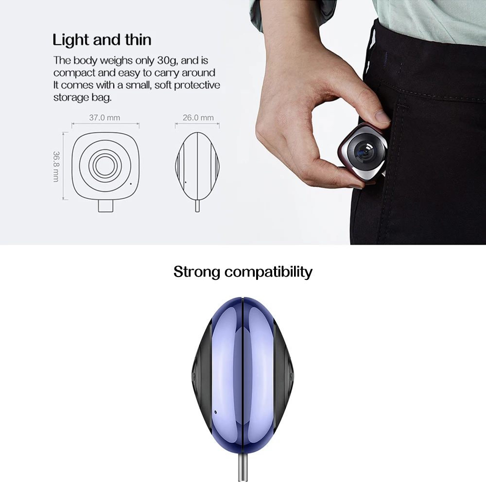 Оригинальная камера huawei envision 360 HD 3D камера с широким углом ...