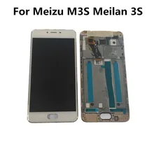 ESC oryginalny dla Meizu M3S Meilan 3S wyświetlacz LCD ekran dotykowy Digitizer zgromadzenie dla M3S Mini Y685H wyświetlacz z ramą + narzędzia