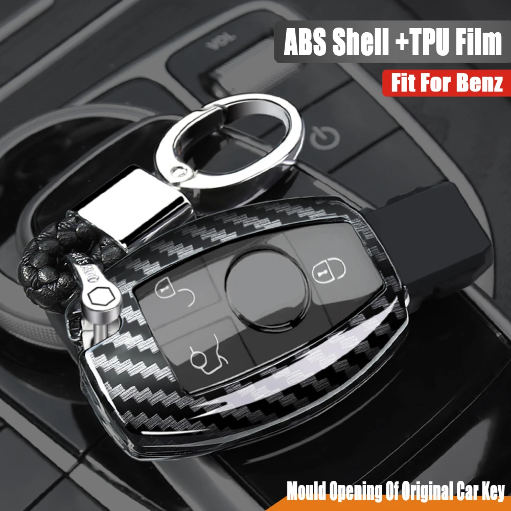 High-grade Quality ABS Smart For Mercedes benz W210 W211 W212 W124 W176 W202 W203 W204 W205 Remote 2/3 Buttons Car key case Pad