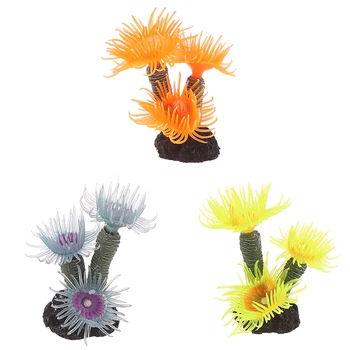 

Artificial Coral Fish Tank Artificial Coral Simulation Decoration Aquarium Landscape Plants Water Grass Ornament Aquarius