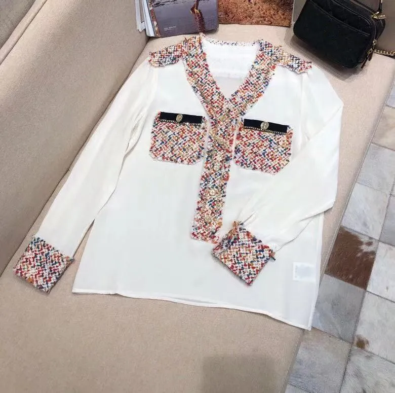 AH12187, модные женские блузки и рубашки,, Подиумные, Роскошные, известный бренд, Европейский дизайн, вечерние, стильная женская одежда
