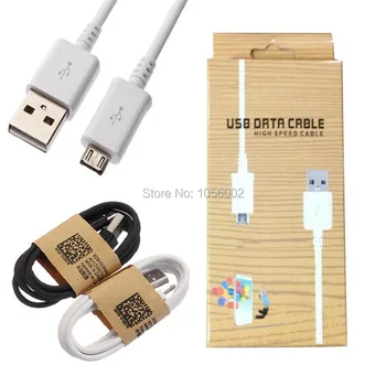 

3ft micro usb phone charger cable For Samsung Galaxy i9500 S4 S3 S2 HTC with retail box