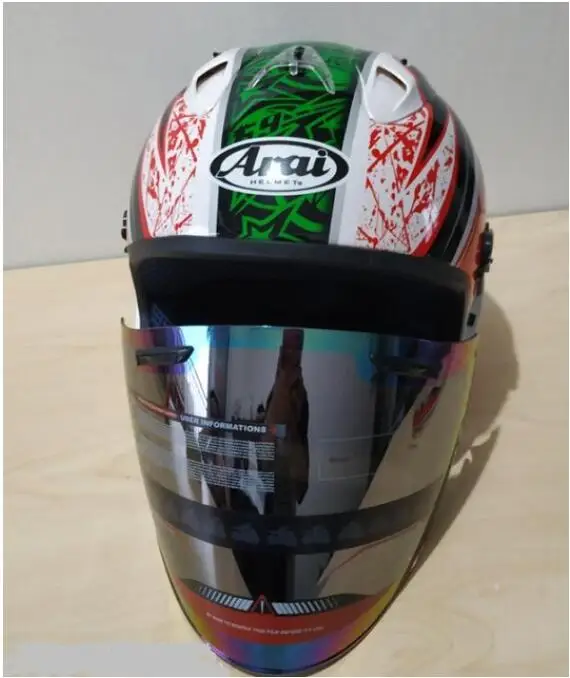 Arai R3 шлем мотоциклетный шлем с открытым мотокроссом размер шлема: S M L XL XXL, Опционный трехцветный объектив 26 - Цвет: color