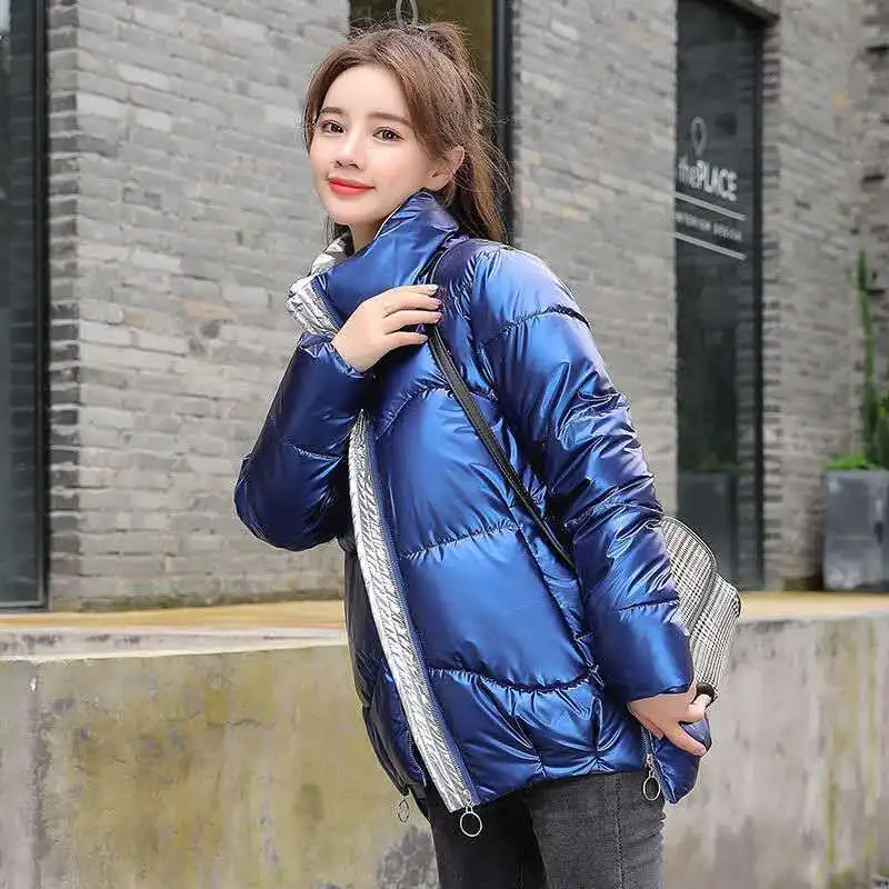 Reflective Coat Clothing Jackets Female Aesthetic Coats Down New Puffer  Parka Clothes Woman Winter Women's Hooded Korean Style