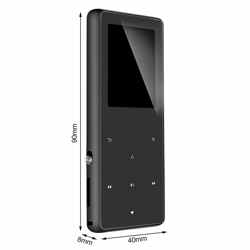 Портативный Bluetooth MP3-плеер с fm-динамиком Hi-Fi без потерь до 128 ГБ