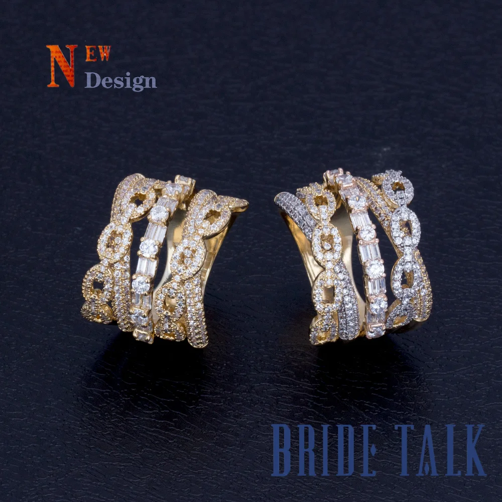 

Promise Ring Femme Jewelry Cubic Zirconia Material Wedding Rings For Ladies