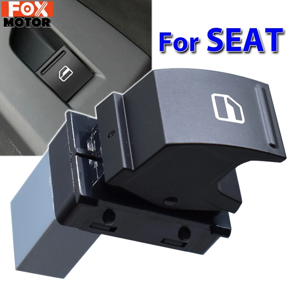 Кнопка управления электрическим стеклом для Seat Leon Ibiza Alhambra Altea Toledo OE # 7L6959855B
