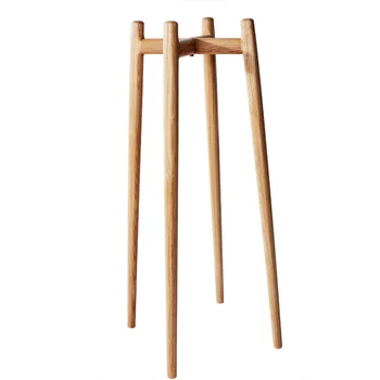 

Simple Solid Wood Flower Stand Living Room Creative Floor Indoor Wood Plant Pot Rack Single Flower Several Flower Shelf Wood