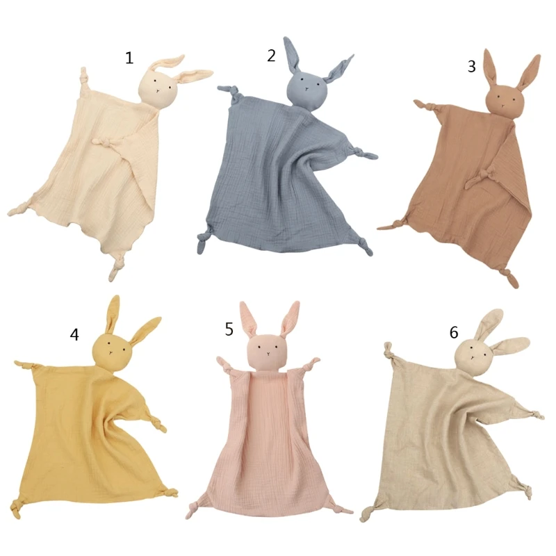 cute Soft Newborn Baby Sleeping Dolls Kids Fashion Sleep Toy Pure cotton Soothe Appease Towel Bib Holiday practical gifts