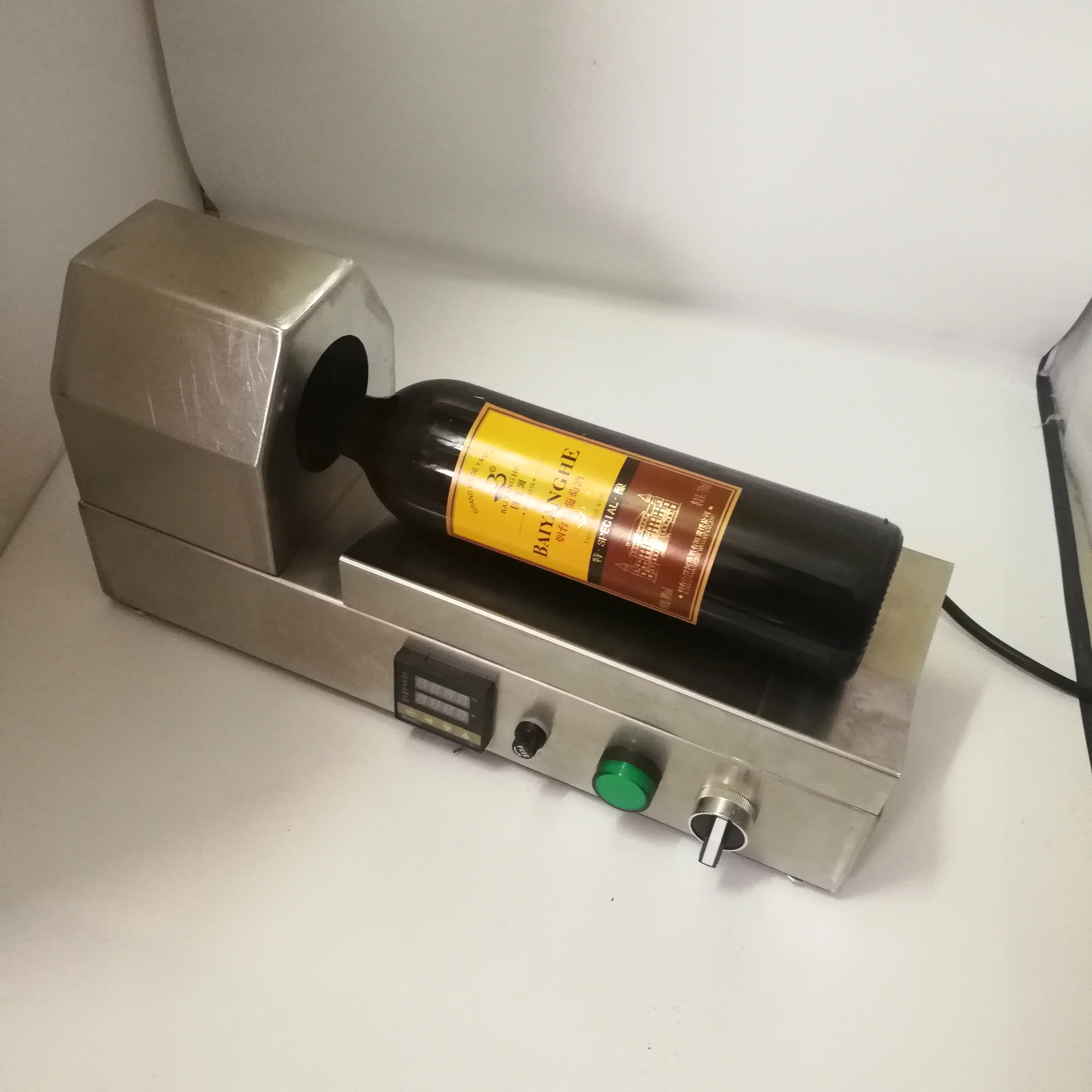 110v/220v Pvc Heat Shrinkable Plastic Bottle Cap Red Wine Shrink