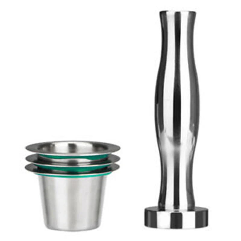 Многоразовые капсулы для кофемашин Nespresso из нержавеющей стали