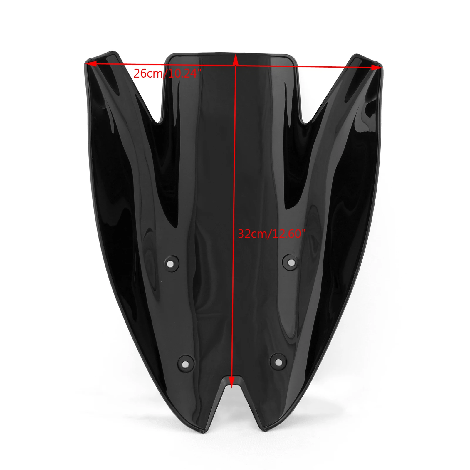 Artudatech ветровое стекло экран двойной пузырь для Kawasaki Z1000 2010-2013 ветровой экран Мотоцикл Запчасти