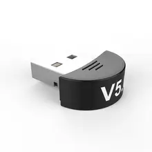 Включающим в себя гарнитуру блютус и флеш-накопитель USB V5.0 адаптер приемник для PS4 компьютер PC Мышь с разъемом подачи внешнего сигнала Aux Bluetooth Dongle для музыкальный приемник с динамиком передатчик