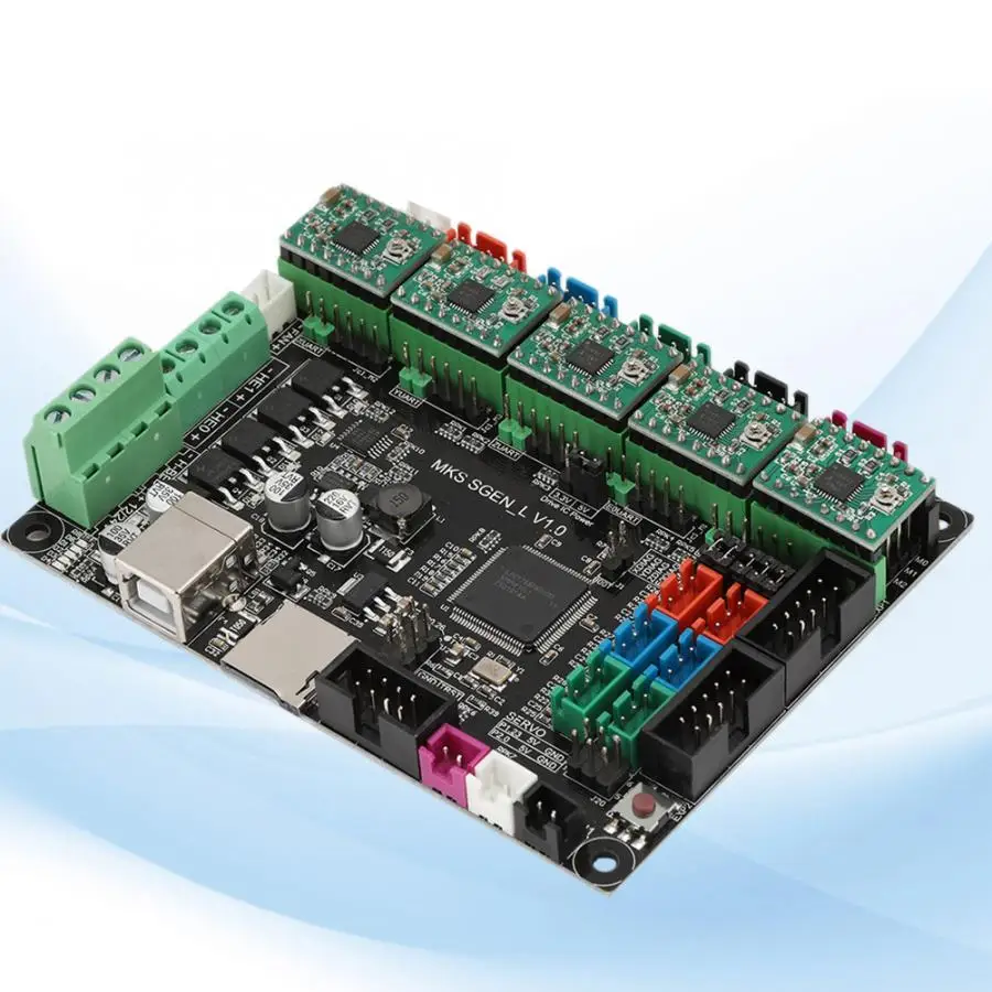 Детали материнской платы для 3d принтера для MKS SGen-L+ A4988 комплект привода для Kossel/для Ultimaker