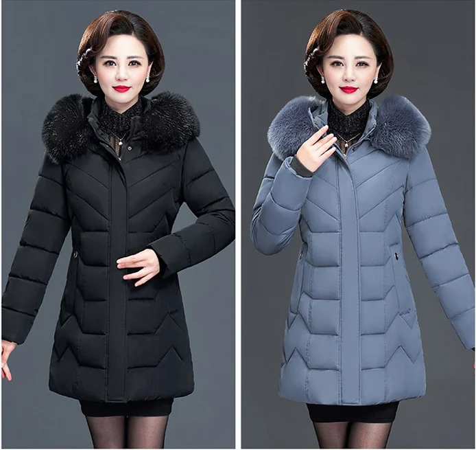 Большие размеры, XL-6XL, женская зимняя куртка, новинка, с капюшоном, меховой воротник, пуховик, хлопковая куртка, пальто, женские теплые утепленные парки, верхняя одежда
