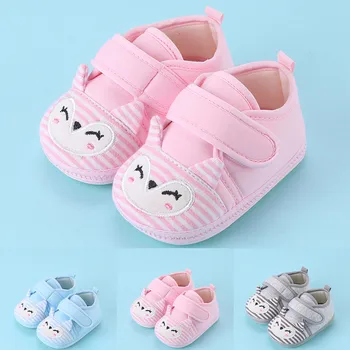 

First Walking Shoes Newborn Baby Toddler Kids Girls Boys Fashion Cartoon Soft kids shoes children детская обувь для девочек#G30