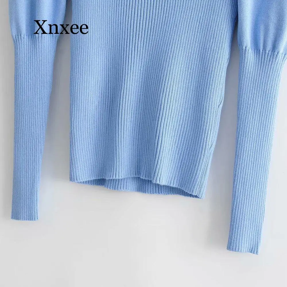 2019 women fashion turtleneck puff sleeve basic knitting sweater autumn solid color casual slim pullovers chic leisure tops 2019 women fashion turtleneck puff sleeve basic knitting sweater autumn solid color casual slim pullovers chic leisure tops