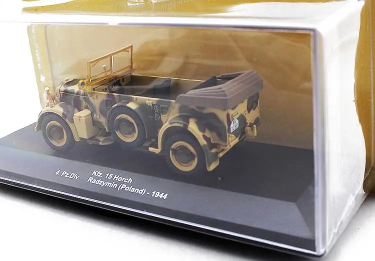 Вторую мировую войну Kfz. 15 Horch 4. Pz. Div. Radzymin(Польша)-1944 1/43 литье под давлением модель грузовика IXO