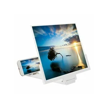 3D экран Усилитель держатель для huawei Xiaomi телефон увеличительное стекло HD стенд видео складной экран увеличенная защита глаз