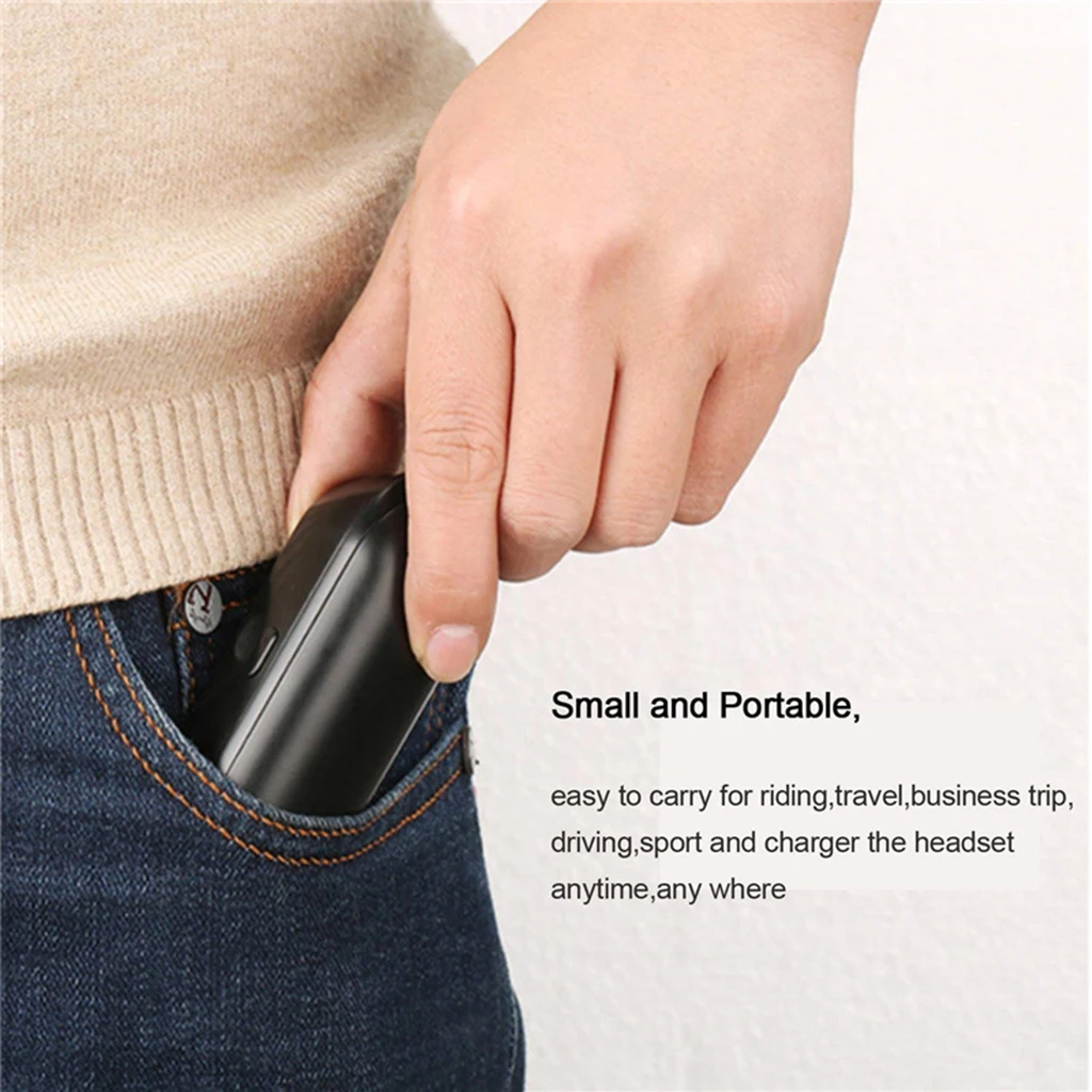 TWS Wireless Bluetooth 5.0 Smart Fingerprint Touch Earbuds With Mic Noise Cancelling Sports Headphone Headset With Charging Box TWS Wireless Bluetooth 5.0 Smart Fingerprint Touch Earbuds With Mic Noise Cancelling Sports Headphone Headset With Charging Box