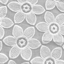 POp107-57, текстиль, хлопок, вышивка, хлопковая ткань, вышивка, компьютерная обработка, тонкая вышитая одежда,, Тюлевая пряжа