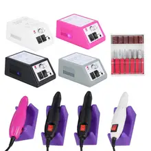 Оверси 12 вт профессиональная электрическая машинка для обработки ногтей пилка для маникюра педикюра шлифовальная дрель набор для дизайна ногтей дрель инструмент для маникюра