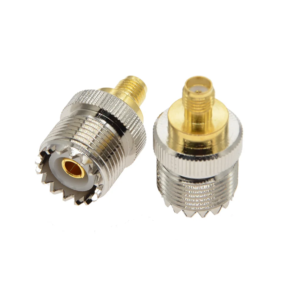 UHF SO-239 to SMA RF Connector Adapter - PL-259 Male to SO239 Female Test Converter (1Pcs) Description Image.This Product Can Be Found With The Tag Names So239 uhf female rf adapter, Uhf male pl259 connector so239 female 2x, Uhf male pl259 sma female adapter