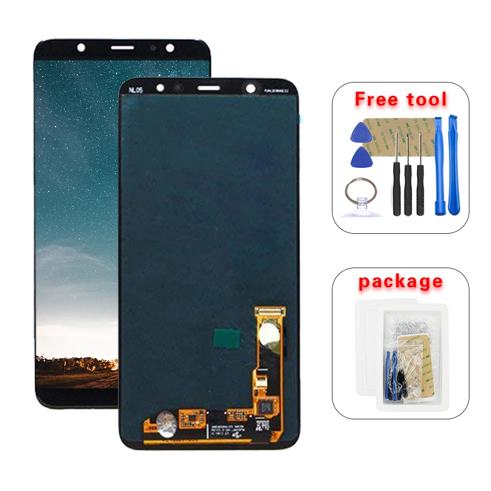 

For Samsung Galaxy J8 2018 J810 SM-J810 J810M J810G j810F LCD Display Touch Screen Digitizer Replacement
