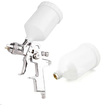 

Top SprayGun 600ml Paint Cup Pot Plastic Air Gravity Feed Fast Mover Threaded High Strength, High Toughness And Oil Resistance