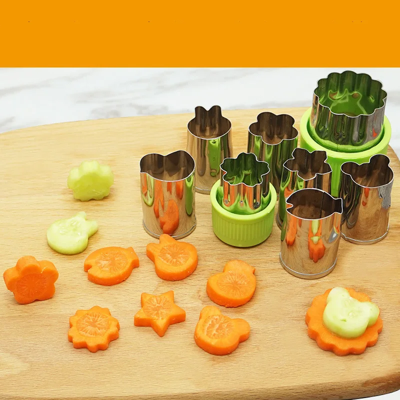 8 шт./компл. форма для печенья цветов животных кухонная посуда выпечки тортов