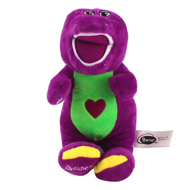 20-30cm Singing Friends Purple Dinosaur Barney Sing I LOVE YOU Song Plush Doll Toy Christmas Gift For Children | Игрушки и хобби