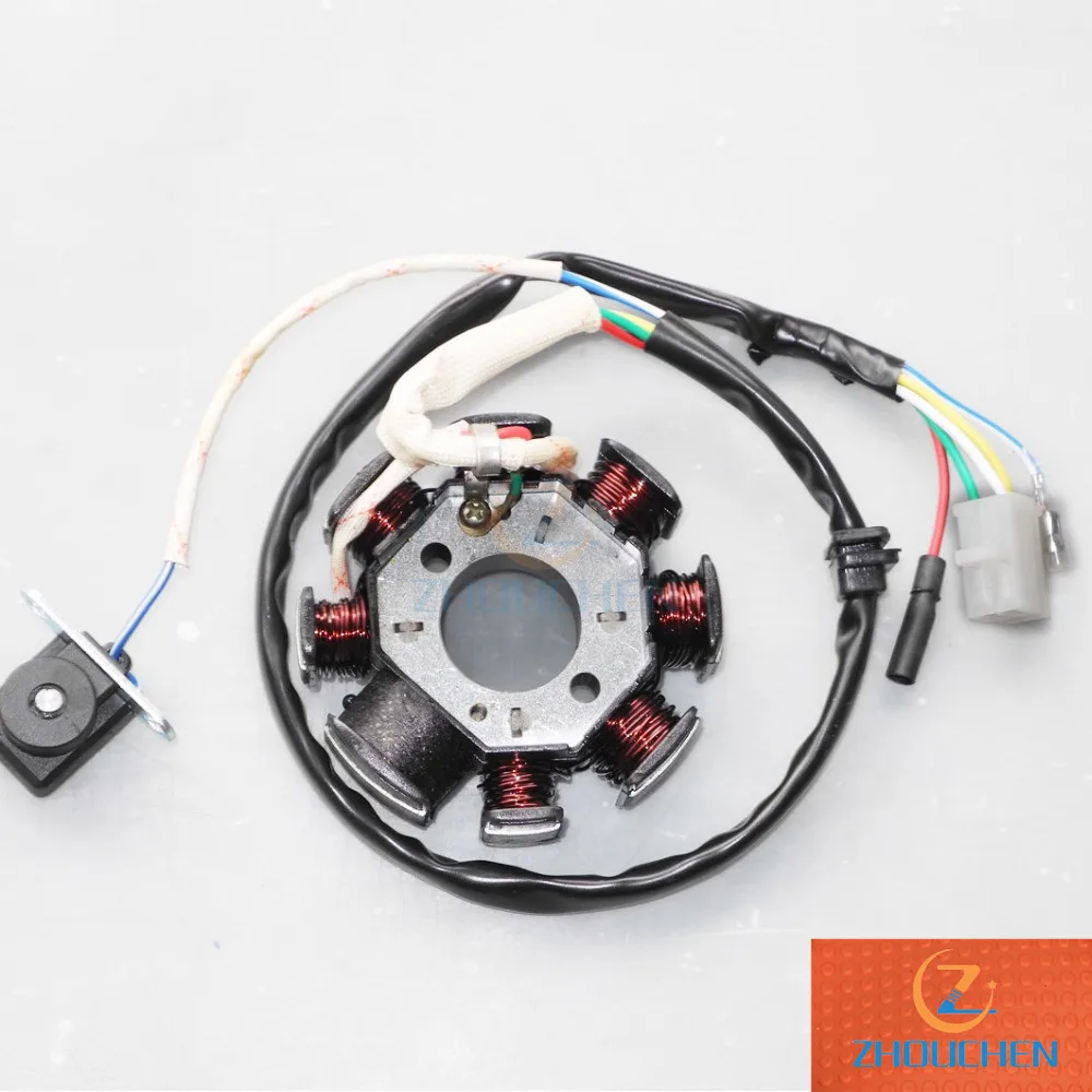 8-Катушка Магнето обмотки статора для GY6 125cc к 150CC ATV, скутер и Go Kart with152QMI и 157QMJ двигателя