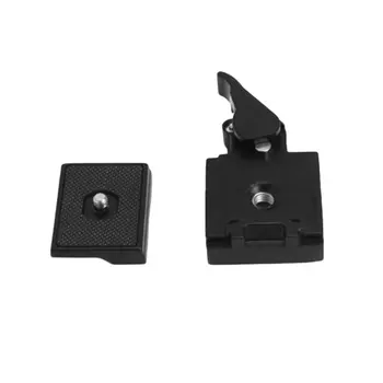 

Tripod Quick Release Plate Screw Adapter Clamp Camera Mount Head For SLR Camera Stabilizer Assembly With Safety Lock
