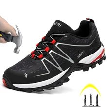 Электрик Изолированная Рабочая обувь противоскользящая защитная обувь водонепроницаемые Нескользящие мужские ботинки Уличная обувь для защиты труда