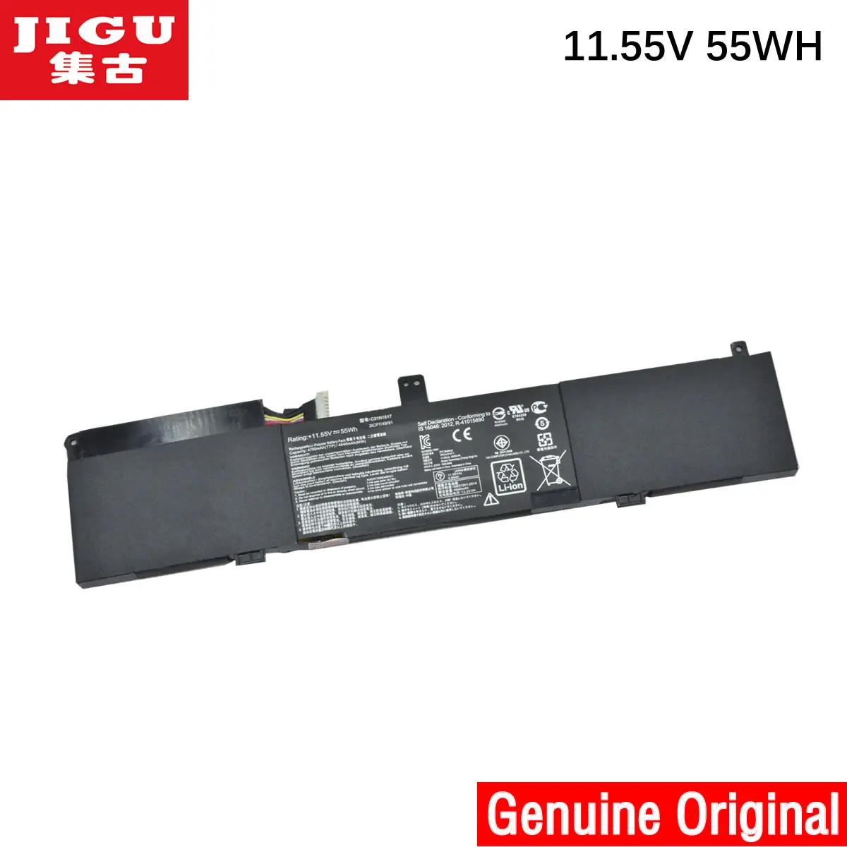 JIGU C31N1517 0B200-01840100 Оригинальный аккумулятор для ноутбука Asus Q304UA TP301 TP301UJ TP301U TP301UA