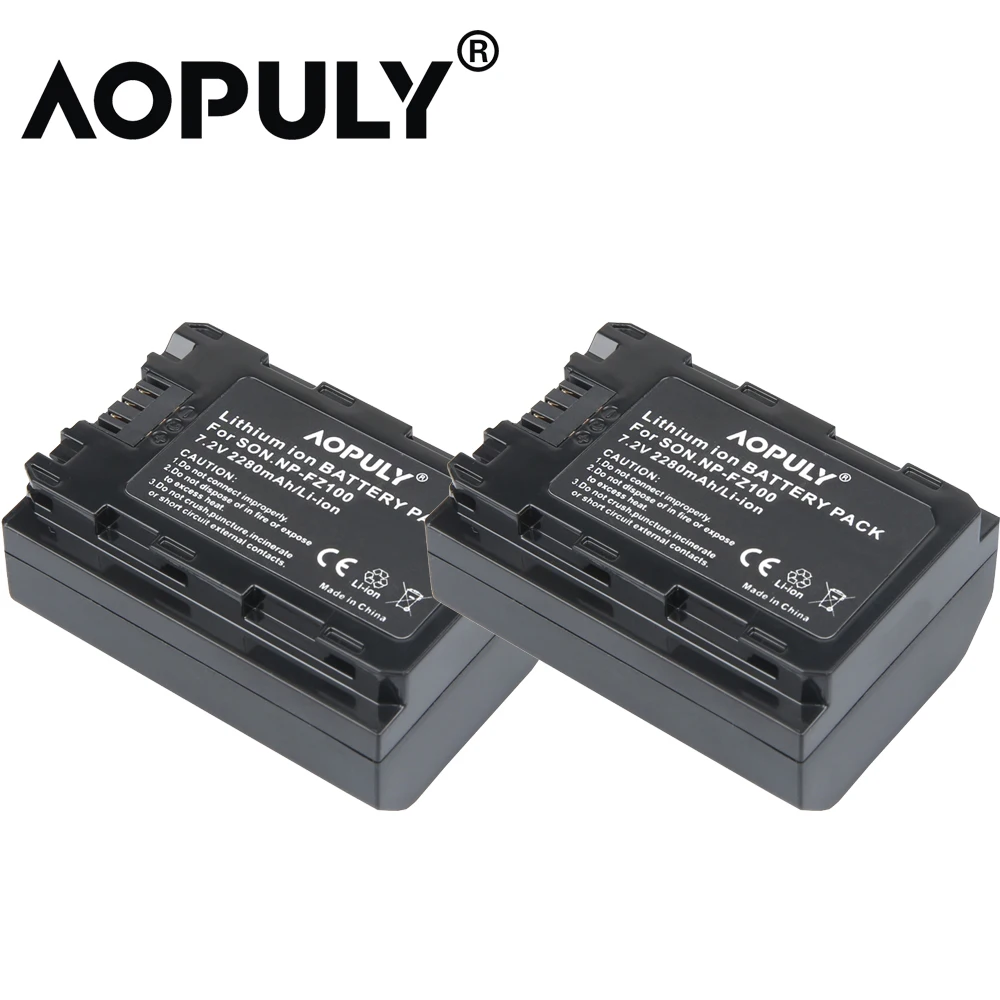 2280 мАч battery NPFZ100 NP FZ100 батарея+ светодиодный двойной USB зарядное устройство для sony np-fz100, BC-QZ1, sony a9, a7R III, a7 III, ilce-9