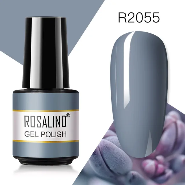 ROSALIND Gel Nail Polish 7ML Matte Base Top Coat For Soak Off Gel Polish UV LED Gel Semi Permanent Varnishes Design Nail Art RAR2055
