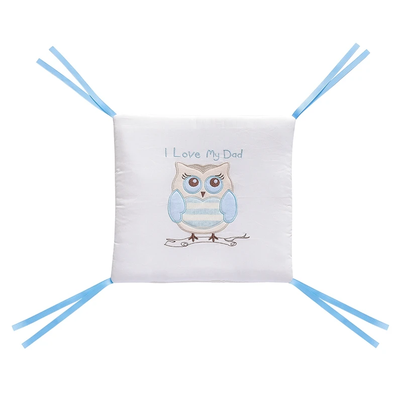 6pcs/set Cotton Baby Bed Cushions Cartoon Crib Bumpers Collision Baby Crib Protector Breathable Newborn Bumper Baby Bedding Set