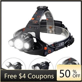 

1200 LM 3 X T6 +2R5 LED Adjustable Bicycle Bike Light Torch