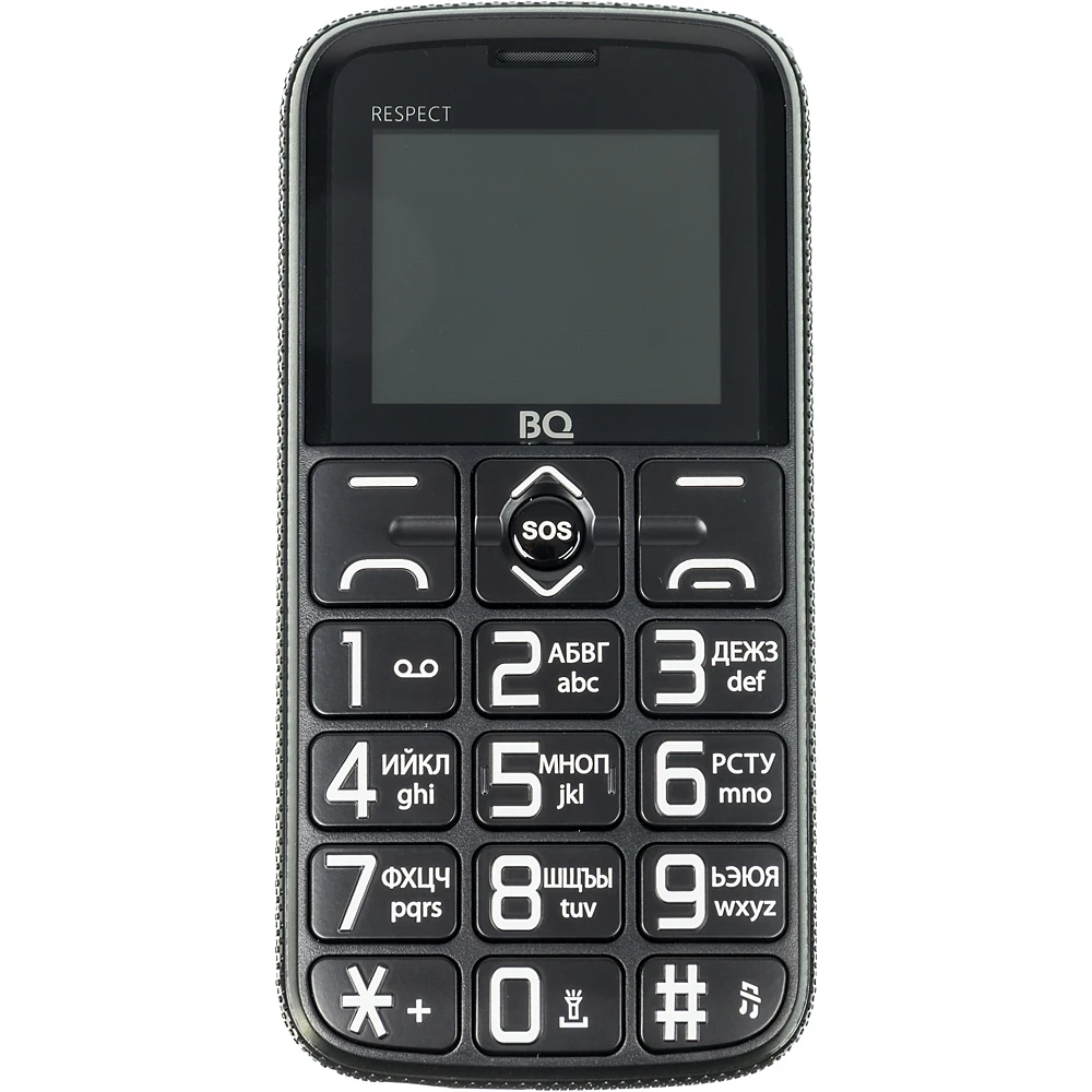 Мобильный телефон BQ Respect 1851 32Mb черный 2Sim 1.77" TN 128x160 0.08Mpix