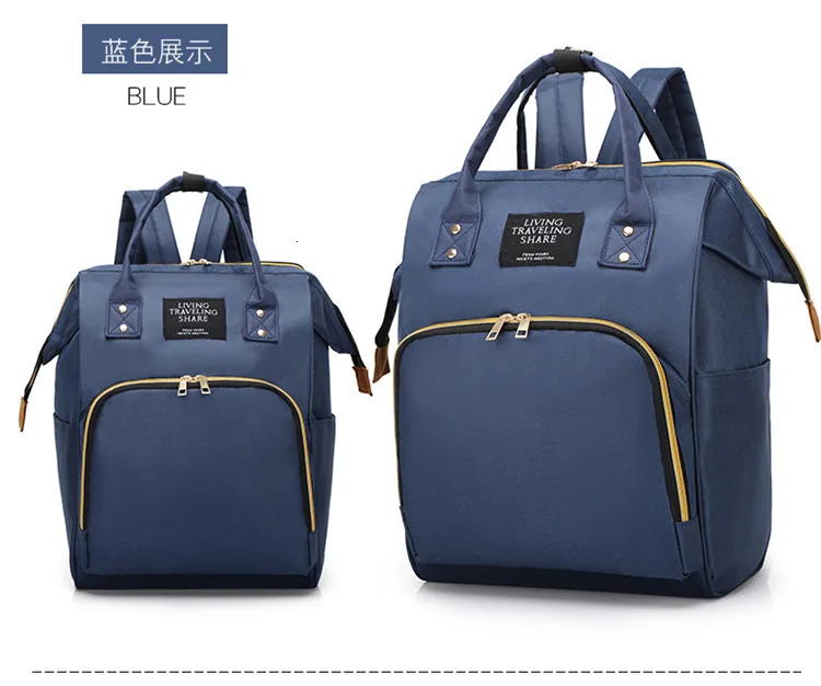 Мода пеленки ноутбук рюкзак сумка Япония кольцо походный рюкзак, женский рюкзак для девочек подростков рюкзак женский Mochila - Цвет: dark blue