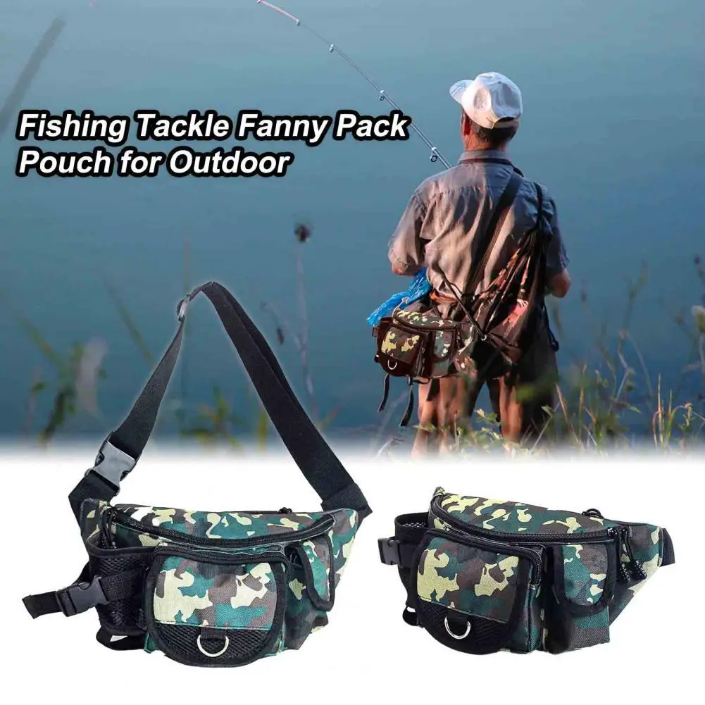 Fishing Bag Stain Resistant Multipurpose Large Capacity Fishing Tackle