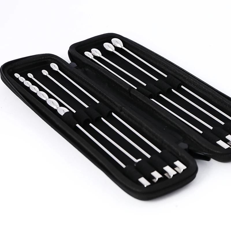 316L Surgical Steel 8 Pcs/Set Penis Plugs & Sounds Urethral Plug Urethral Sounds Dilator Erotic Adult Sex Toys for Men